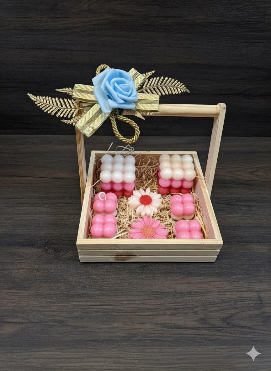 MaatiiRang Joyful Glow Candle Crate