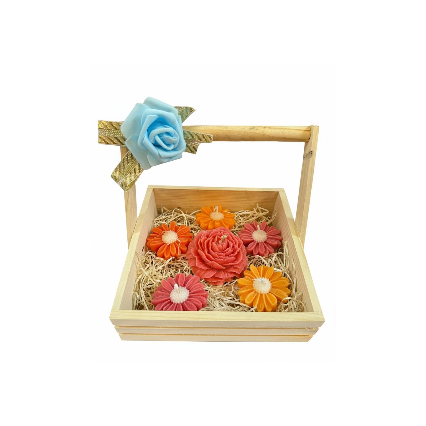 MaatiiRang Garden Bloom Assorted Scented Candle Gift Basket