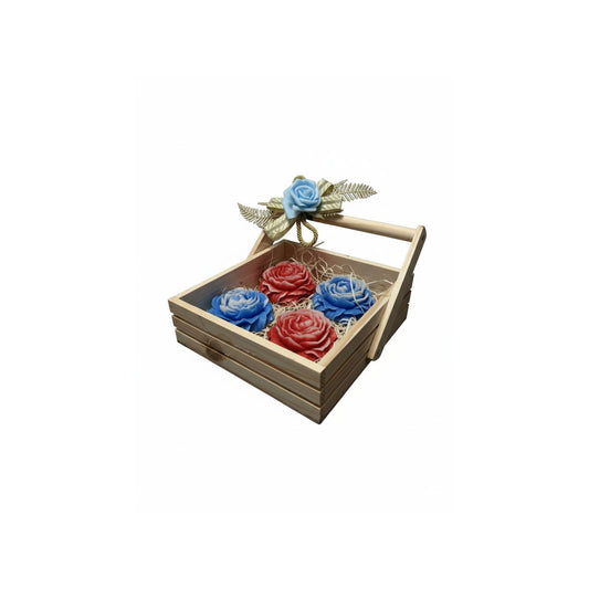 MaatiiRang Rose Blossom Candle Crate