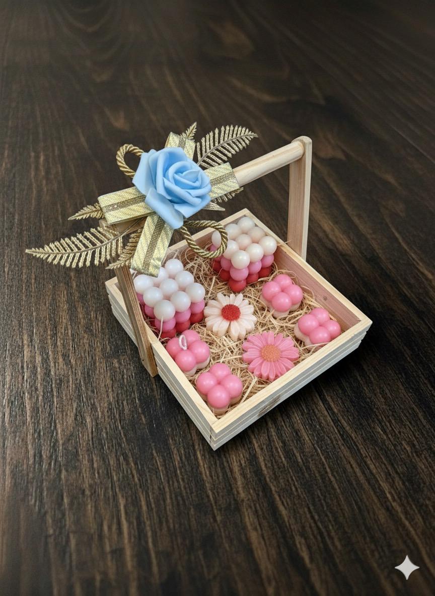 MaatiiRang Joyful Glow Candle Crate