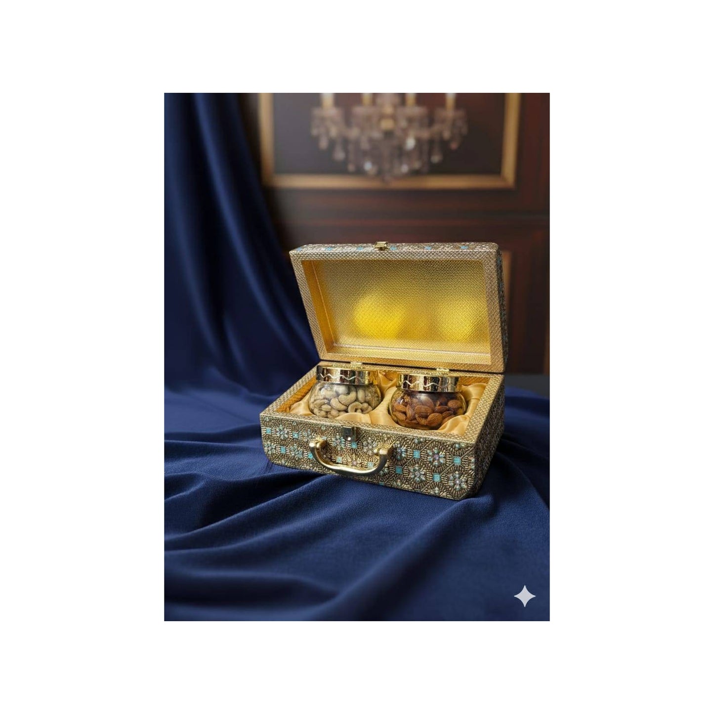 MaatiiRang Meenakari Dry Fruits Box