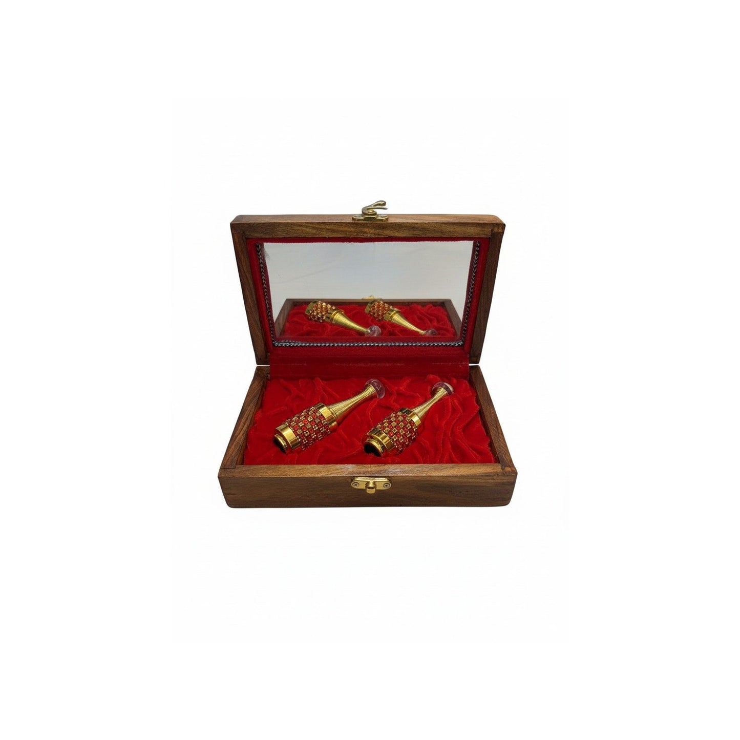 MaatiiRang Handcrafted Luxury Wooden Attar Daan (Gift)