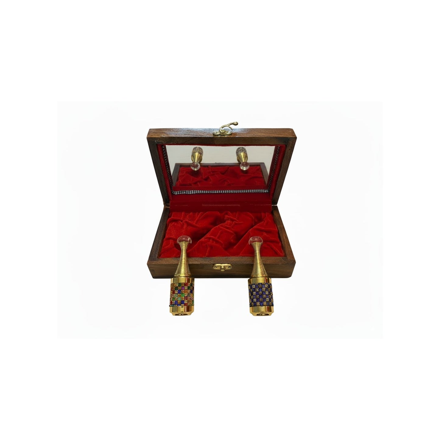 MaatiiRang Handcrafted Luxury Wooden Attar Daan (Gift)